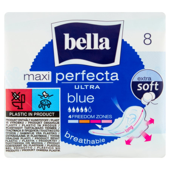 Bella Perfecta podpaski 8szt. Maxi Blue