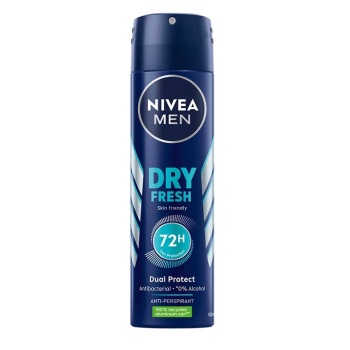 Nivea dezodorant męski spray 150ml Dry Fresh