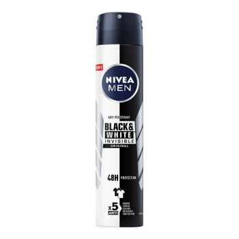 Nivea dezodorant męski spray 150ml Black & White Invisible Original