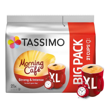 Tassimo kapsułki 21szt. Strong & Intense Morning Cafe XL
