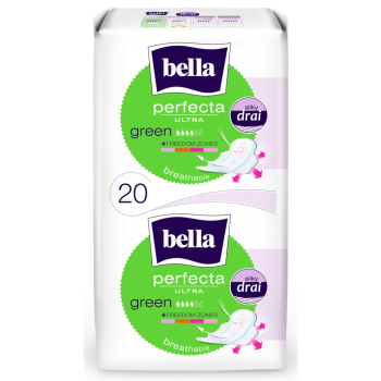Bella Perfecta podpaski duopak 20szt. Ultra Green