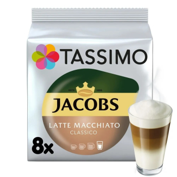 Tassimo kapsułki 8szt. Latte Macchiato Classic