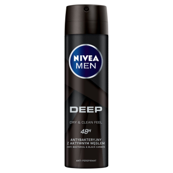 Nivea dezodorant męski spray 150ml Deep