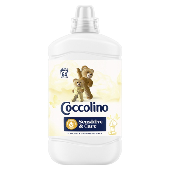 Coccolino płyn do płukania 1600ml (64P) Sensitive & Care Almond & Cashmere