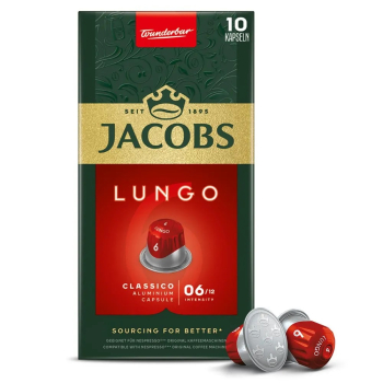 Jacobs kapsułki 10szt. Lungo Classico