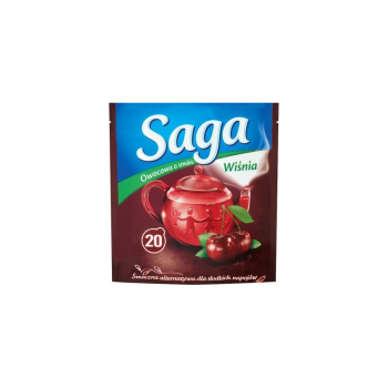 Saga herbata owocowa 20 TB Wiśnia
