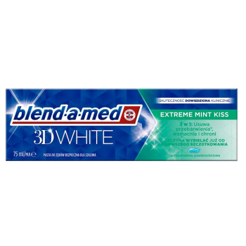 Blend-a-Med pasta do zębów 3D 75ml White Extreme Mint Kiss