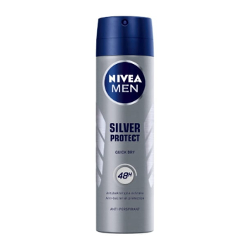 Nivea dezodorant męski spray 150ml Silver Protect