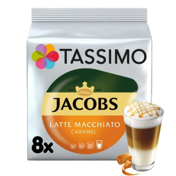 Tassimo kapsułki 8szt. Latte Macchiato Caramel