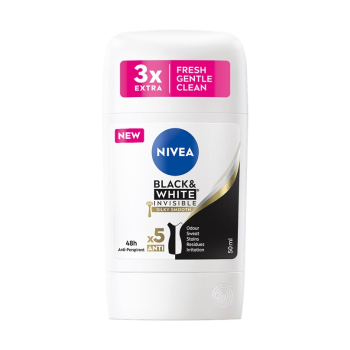 Nivea dezodorant damski sztyft 50ml Black & White Silky Smooth