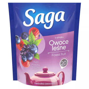 Saga herbata owocowa 20 TB Owoce Leśne