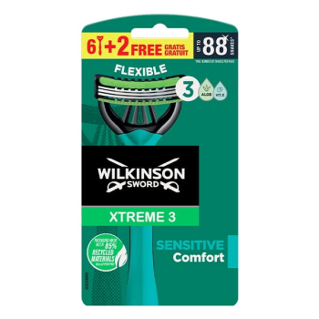 Wilkinson maszynka do golenia Xtreme3 6+2szt. Sensitive