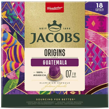 Jacobs kapsułki 18szt. Origins Guatemala