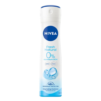 Nivea dezodorant damski spray 150ml Fresh Natural 0%