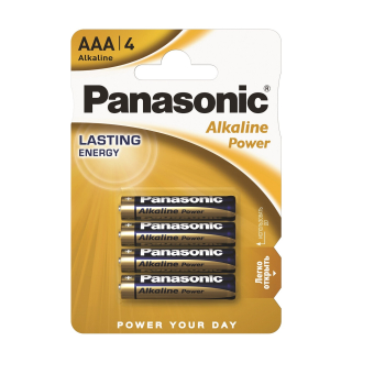 Panasonic baterie alkaliczne LR03 4szt.