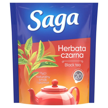 Saga herbata czarna 20 TB