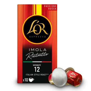 L'OR kapsułki 10szt. Passione Rossa Ristretto Imola