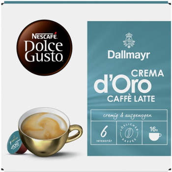 Nescafe Dolce Gusto kapsułki 16 szt. Crema d'Oro Intensa Caffe Latte